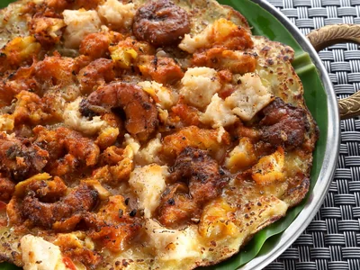 Kadal (Seafood) Omlette